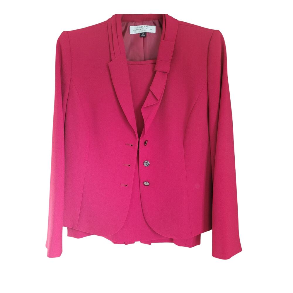 Tahari Arthur S Levine 2PC Skirt Suit